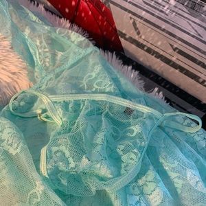 Women’s Sexy Turquoise lace Lingerie💋🧚🏻‍♀️👙